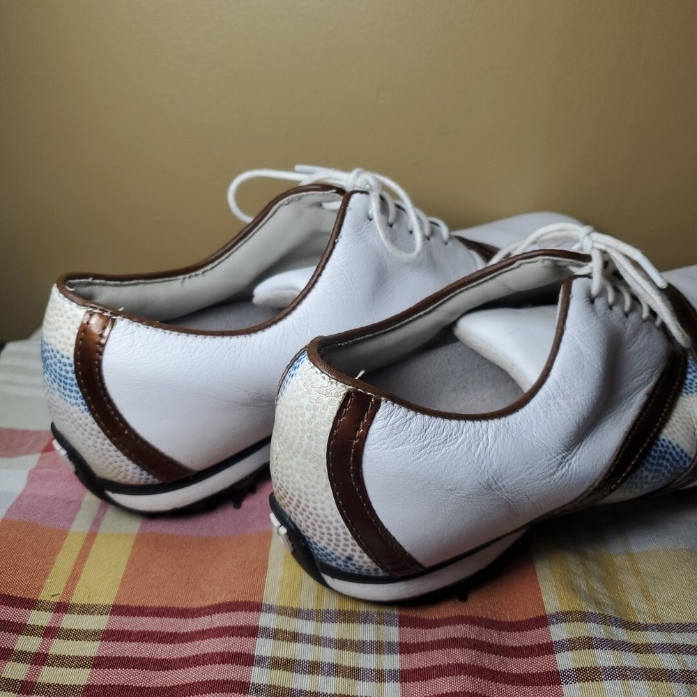 FootJoy LoPro Soft-Spike Golf Shoes Women's Size 7.5 M White - Picture 3 of 11